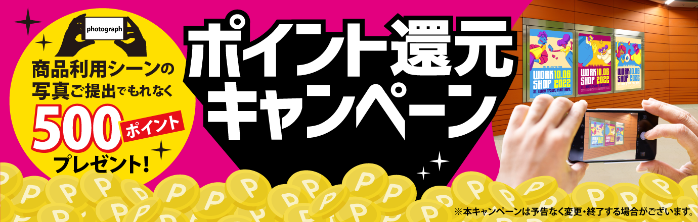 商品利用シーンの写真ご提出でポイント還元キャンペーン